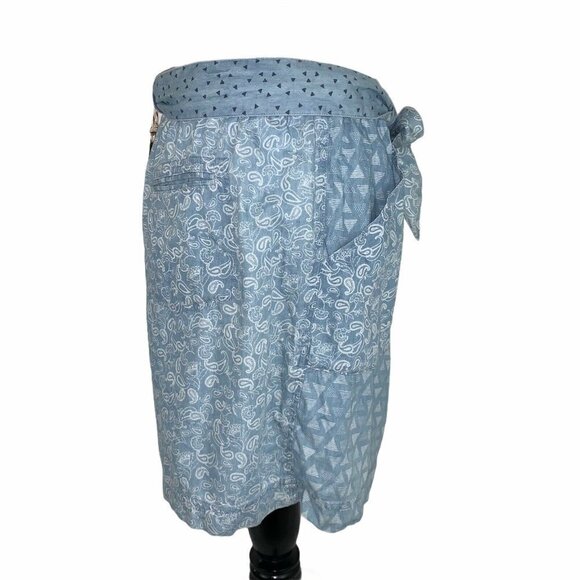 Matilda Jane Women's M Medium Mini Skirt NWT Mixed Print Style AB17345 Belt - Picture 3 of 6